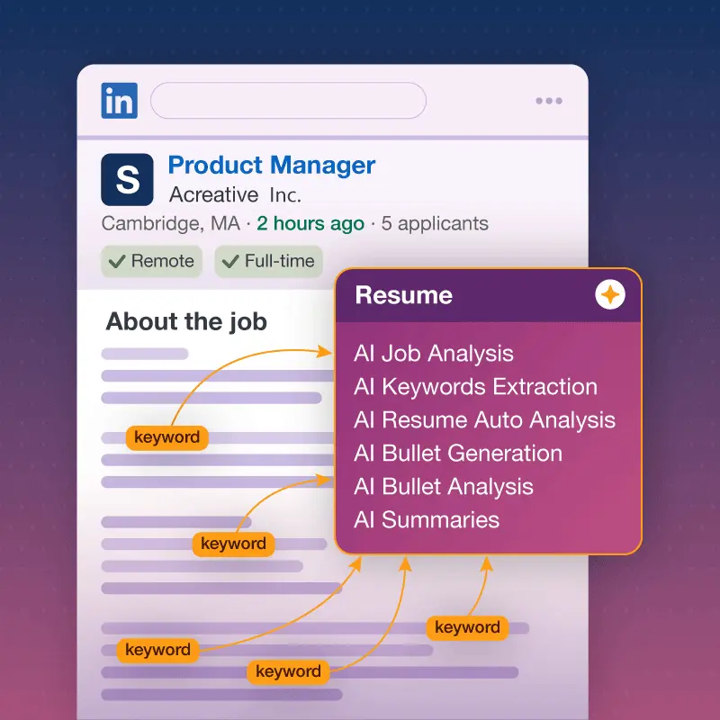 HideJobs Job Tracker and AI-powered Resume Builder help you stay organized and tailor applications.